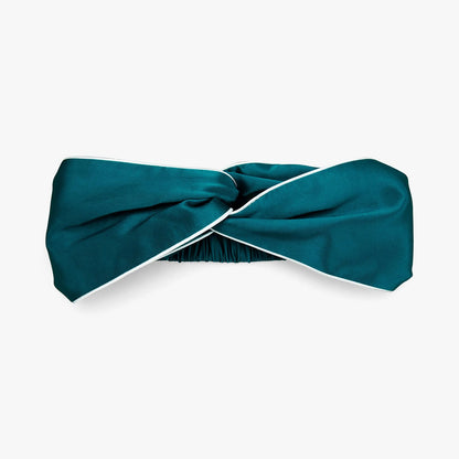Women Silk Twisted Headband and Scrunchies Set