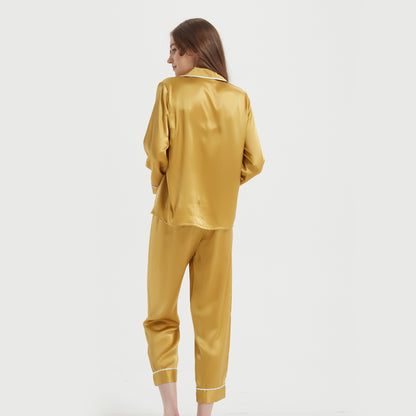 Women Chic Silk Pajamas