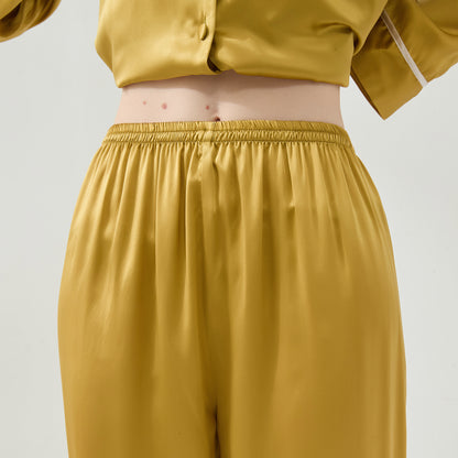 Women Chic Silk Pajamas