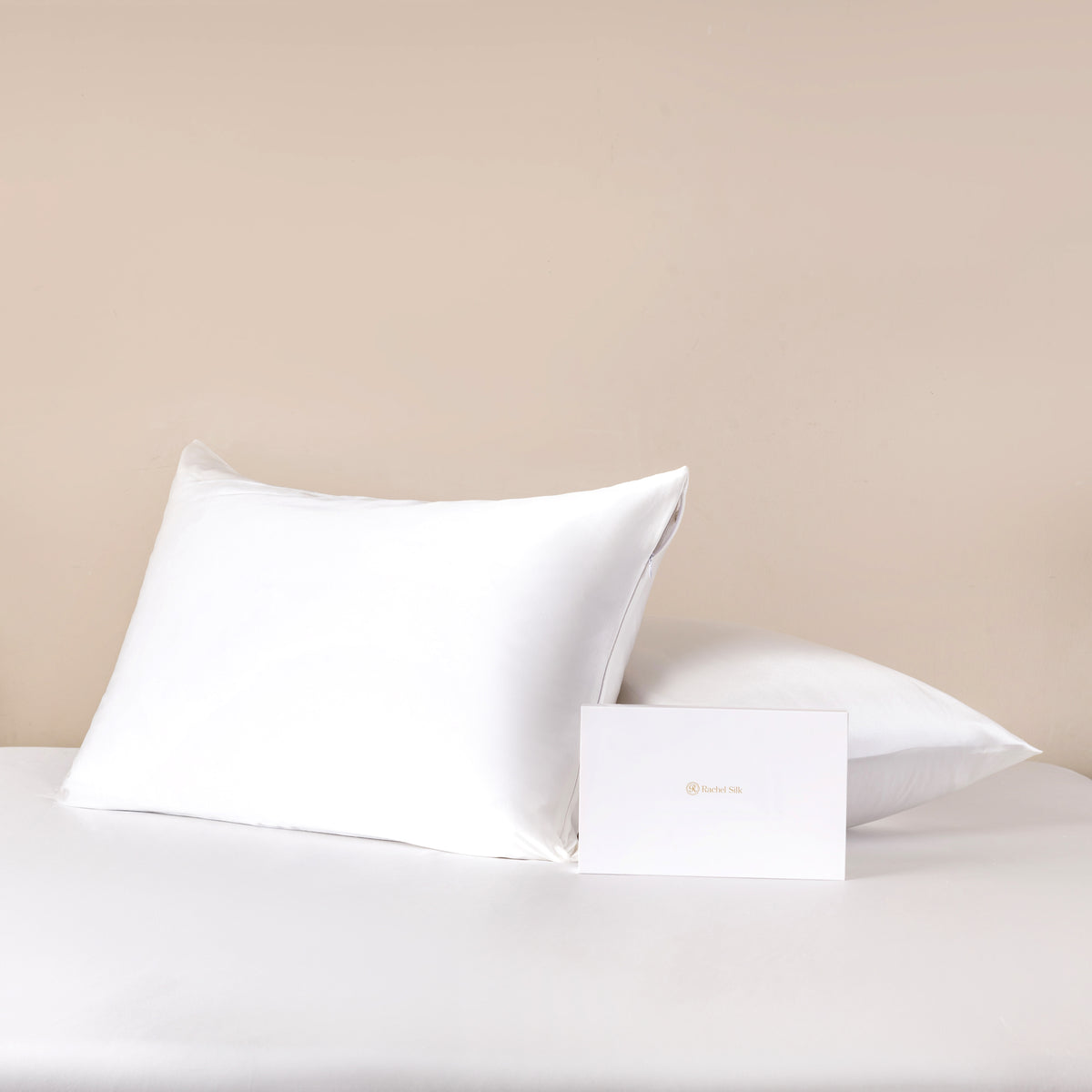 2 Pack 19 Momme Zippered Silk Pillowcase
