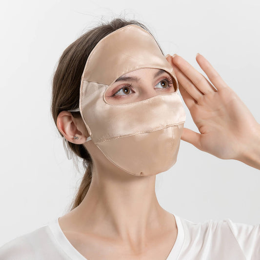 Silk Sunproof Whole Face Covering