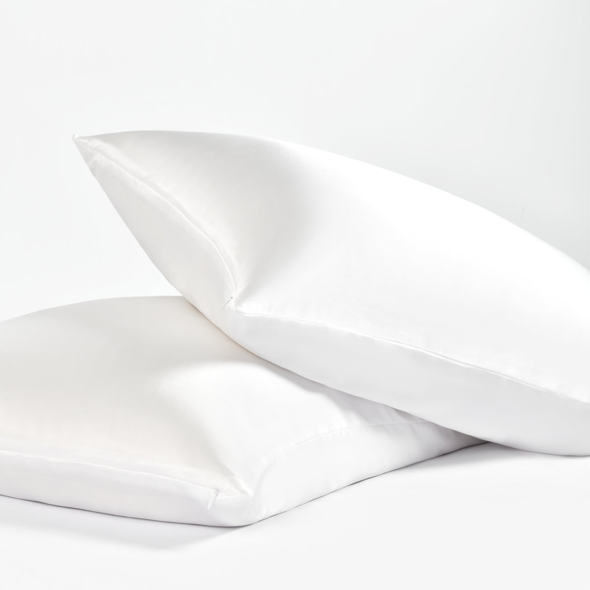 2 Pack 19 Momme Zippered Silk Pillowcase