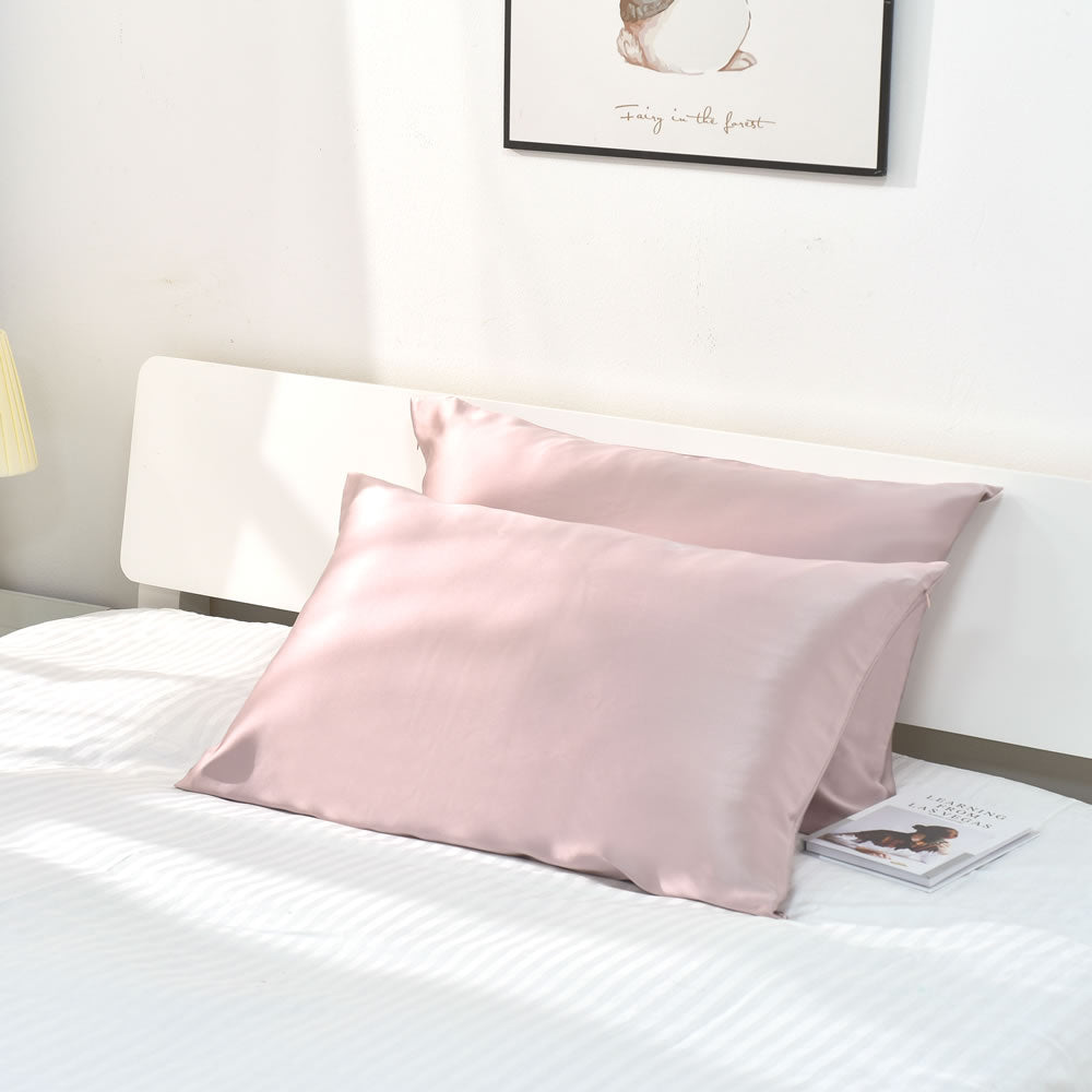 30 Momme Terse Silk Pillowcase With Hidden Zipper