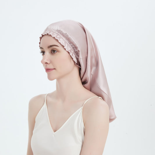 Long Silk Sleep Bonnet | 19 Momme