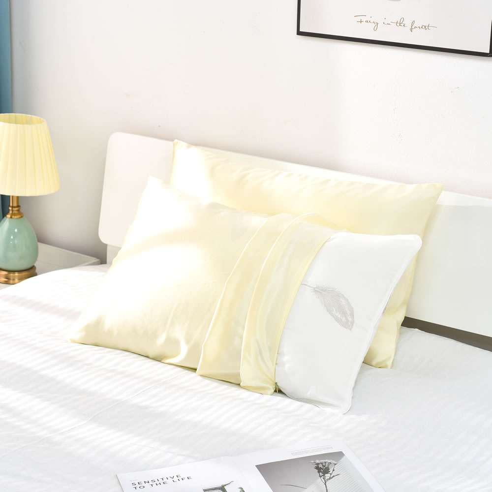 30 Momme Terse Silk Pillowcase With Hidden Zipper