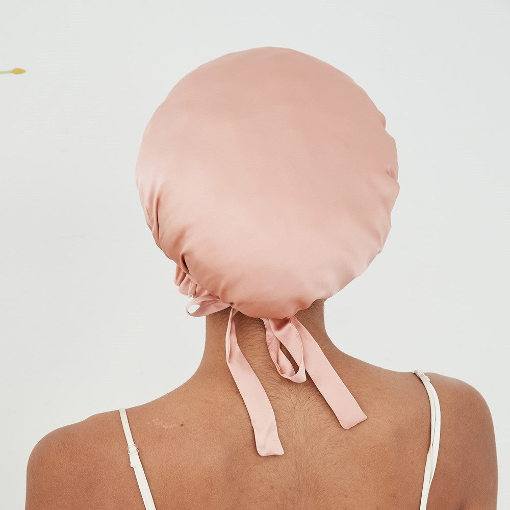 Silk Frills Bonnet - Contrasting Color